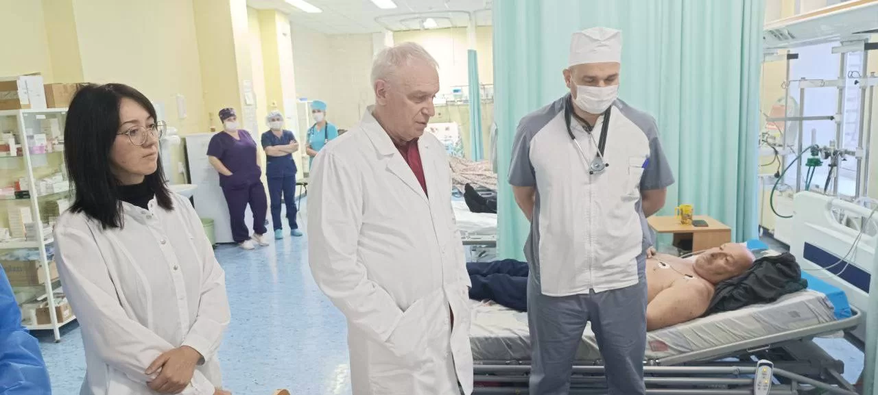 Кардиолог Минздрава России посетил городскую больницу №7